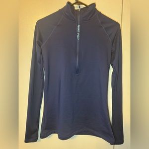 Nike Pro Hyperwarm Navy Pullover - Medium